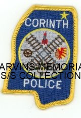 MISSISSIPPI,CORINTH POLICE HAT SIZE 1